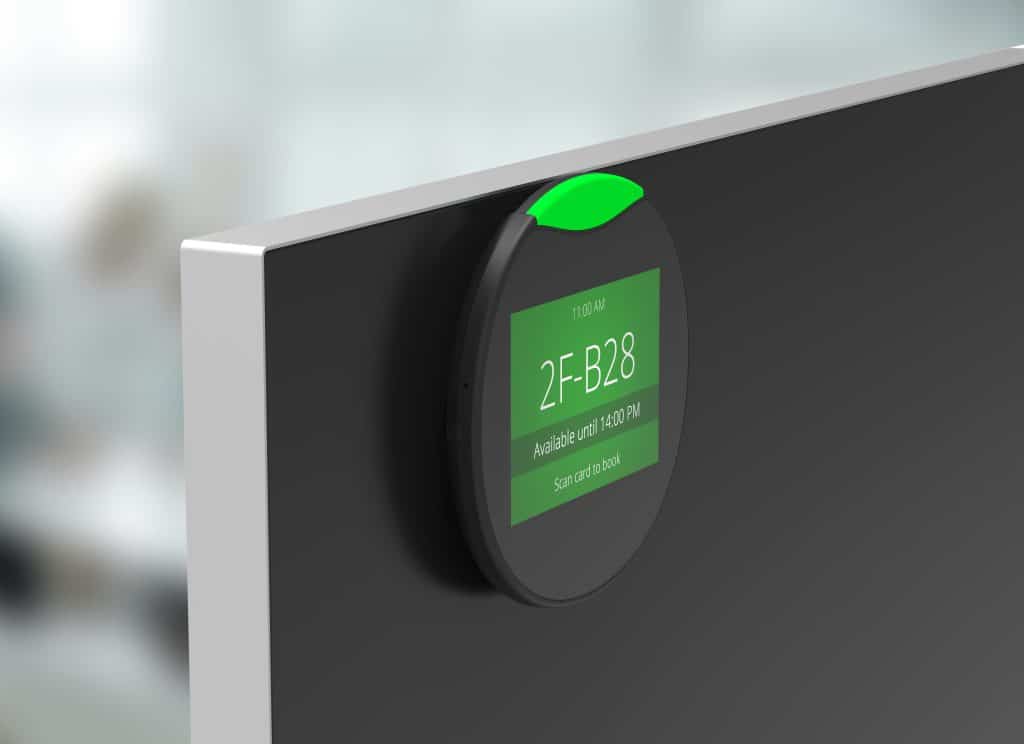 desk booking screen